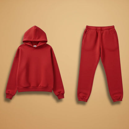 Women’s Two Piece Set with Hoodie and Jogger Trousers