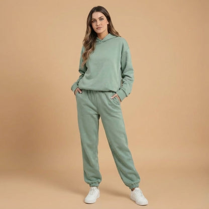 Women’s Two Piece Set with Hoodie and Jogger Trousers
