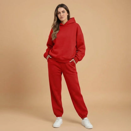 Women’s Two Piece Set with Hoodie and Jogger Trousers