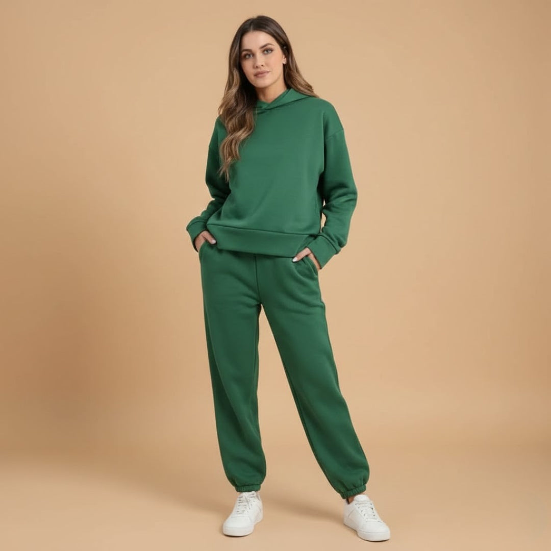 Women’s Two Piece Set with Hoodie and Jogger Trousers