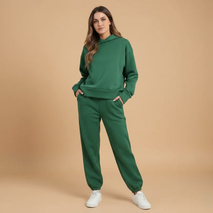 Women’s Two Piece Set with Hoodie and Jogger Trousers