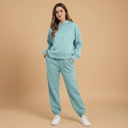 Women’s Two Piece Set with Hoodie and Jogger Trousers
