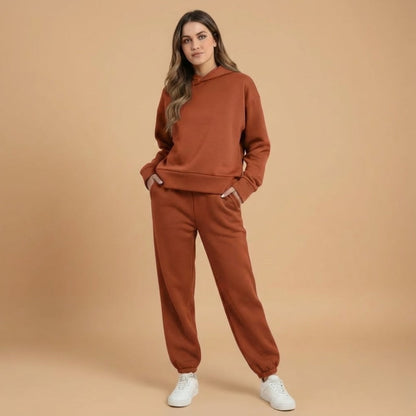 Women’s Two Piece Set with Hoodie and Jogger Trousers