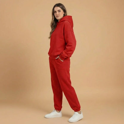 Women’s Two Piece Set with Hoodie and Jogger Trousers