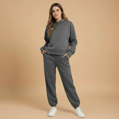Women’s Two Piece Set with Hoodie and Jogger Trousers