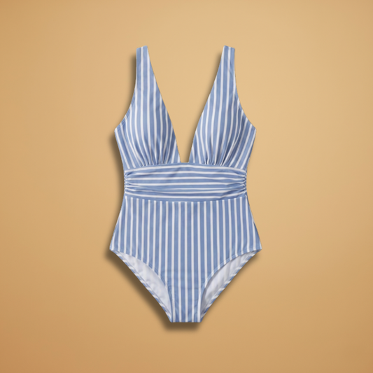 Women’s One-Piece Swimsuit with Adjustable Straps