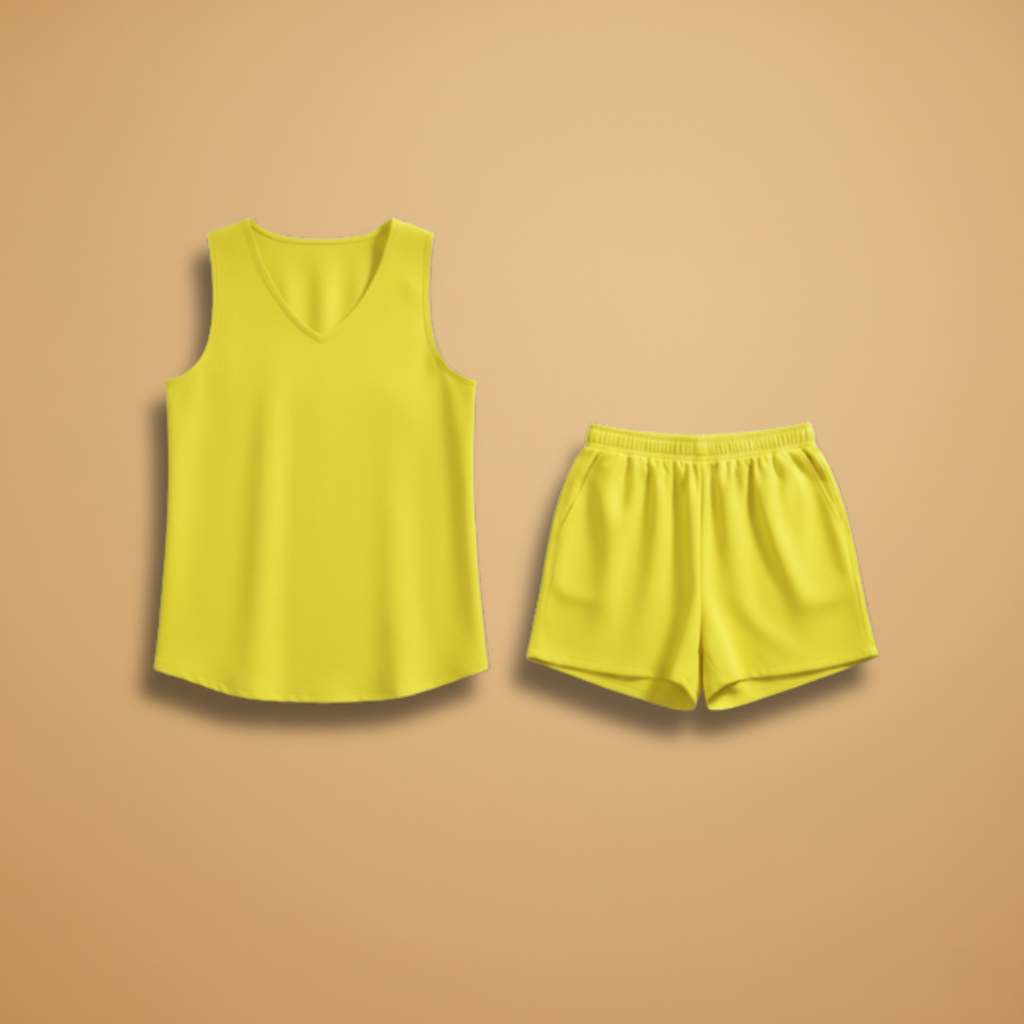 Women’s Summer Set with Tunic and Shorts for Casual Wear