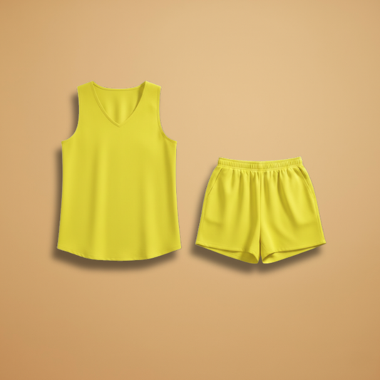 Women’s Summer Set with Tunic and Shorts for Casual Wear