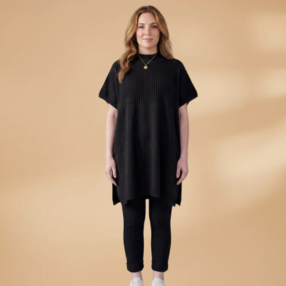Women’s Two-Piece Set with  Matching Top and Trousers