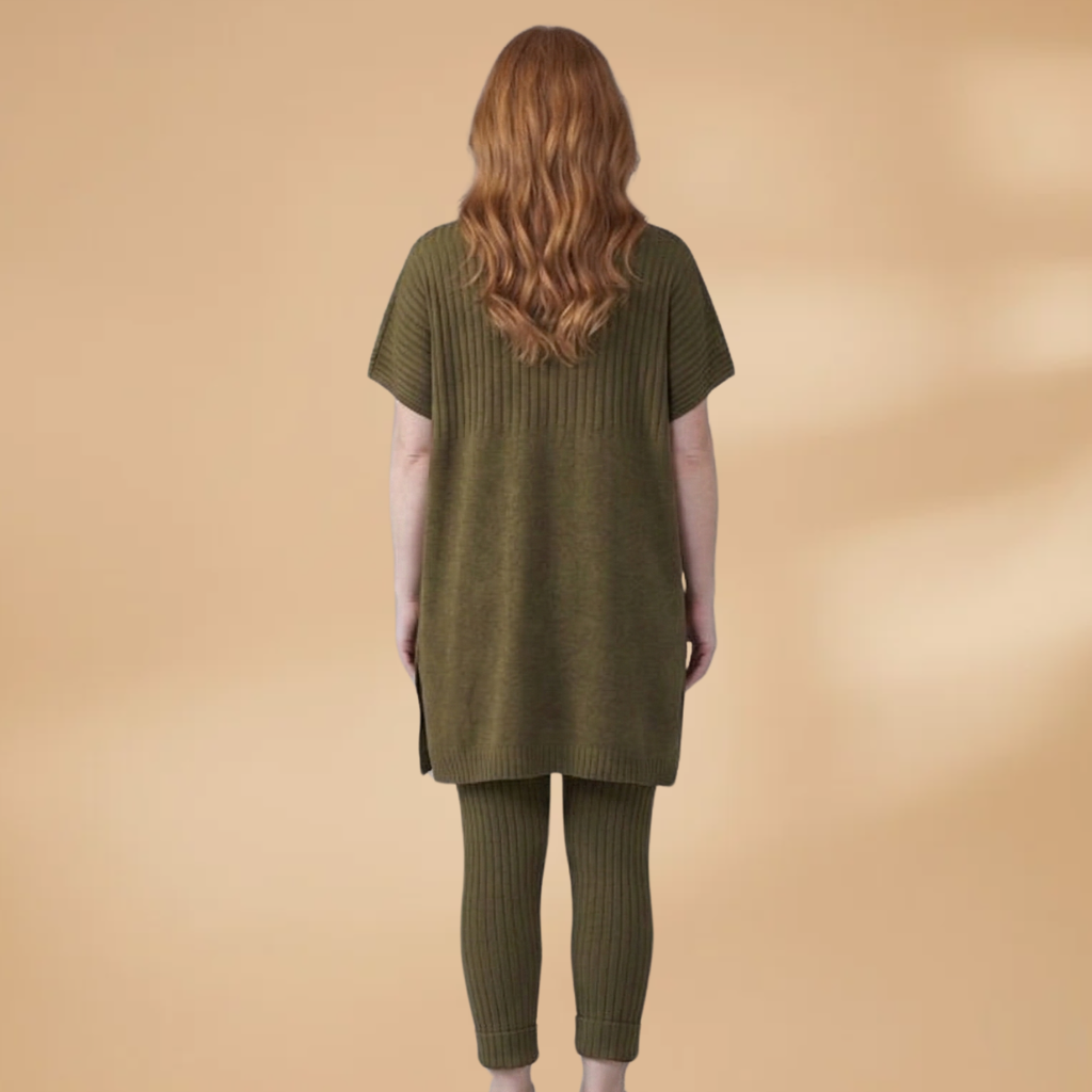 Women’s Two-Piece Set with  Matching Top and Trousers