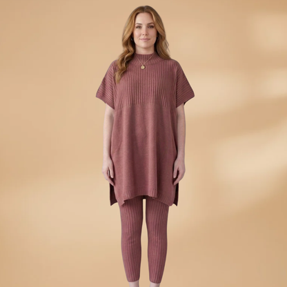 Women’s Two-Piece Set with  Matching Top and Trousers