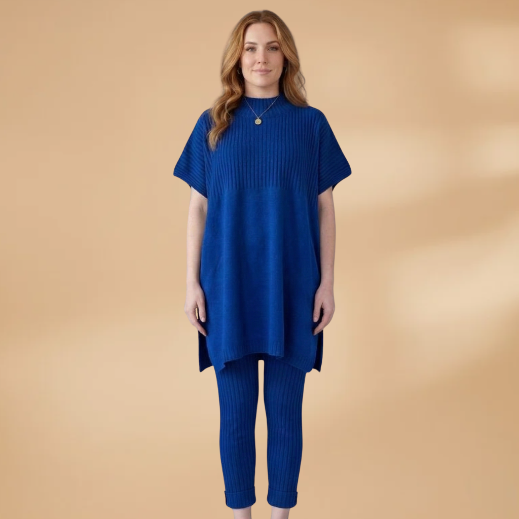 Women’s Two-Piece Set with  Matching Top and Trousers