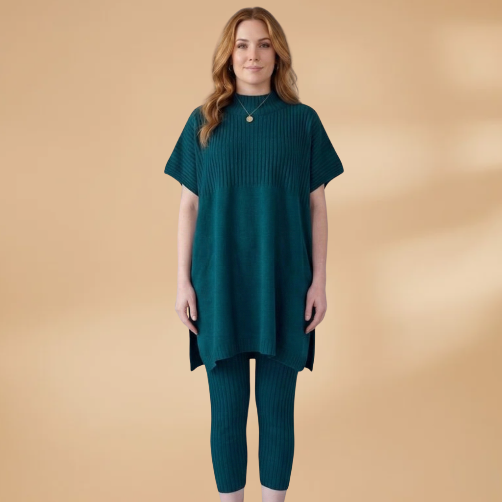 Women’s Two-Piece Set with  Matching Top and Trousers