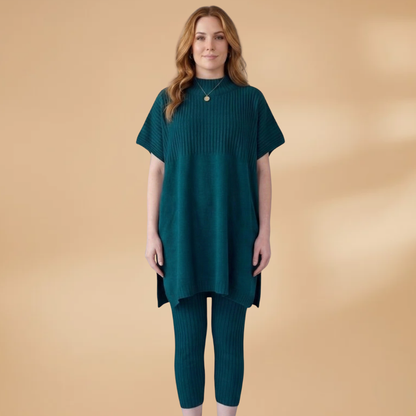 Women’s Two-Piece Set with  Matching Top and Trousers