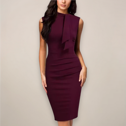 Women’s Sleeveless Sheath Midi Dress Classic