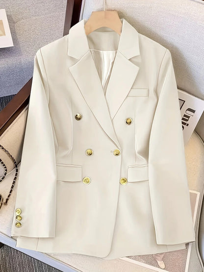 Women’s Tailored Double Breasted Blazer Jacket