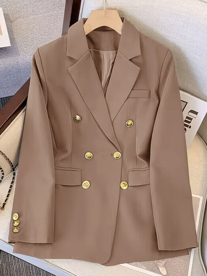 Women’s Tailored Double Breasted Blazer Jacket