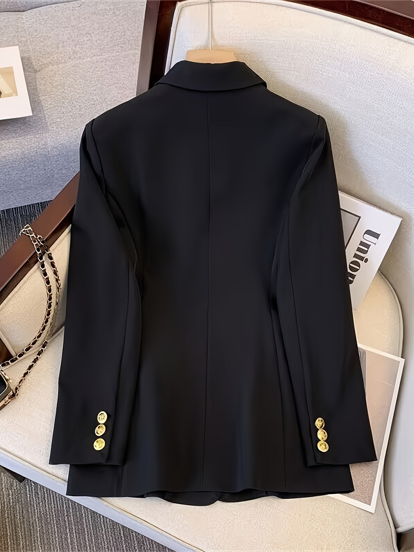 Women’s Tailored Double Breasted Blazer Jacket