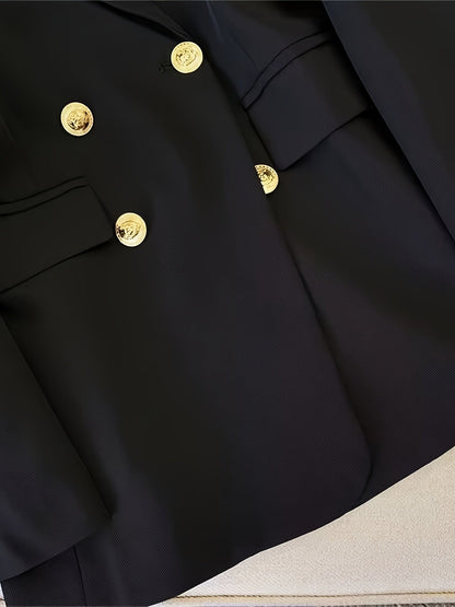 Women’s Tailored Double Breasted Blazer Jacket