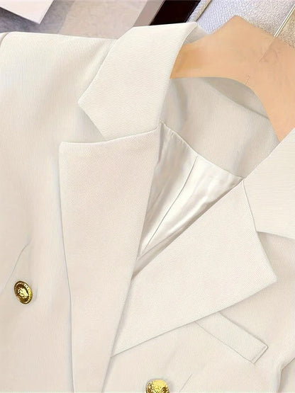 Women’s Tailored Double Breasted Blazer Jacket