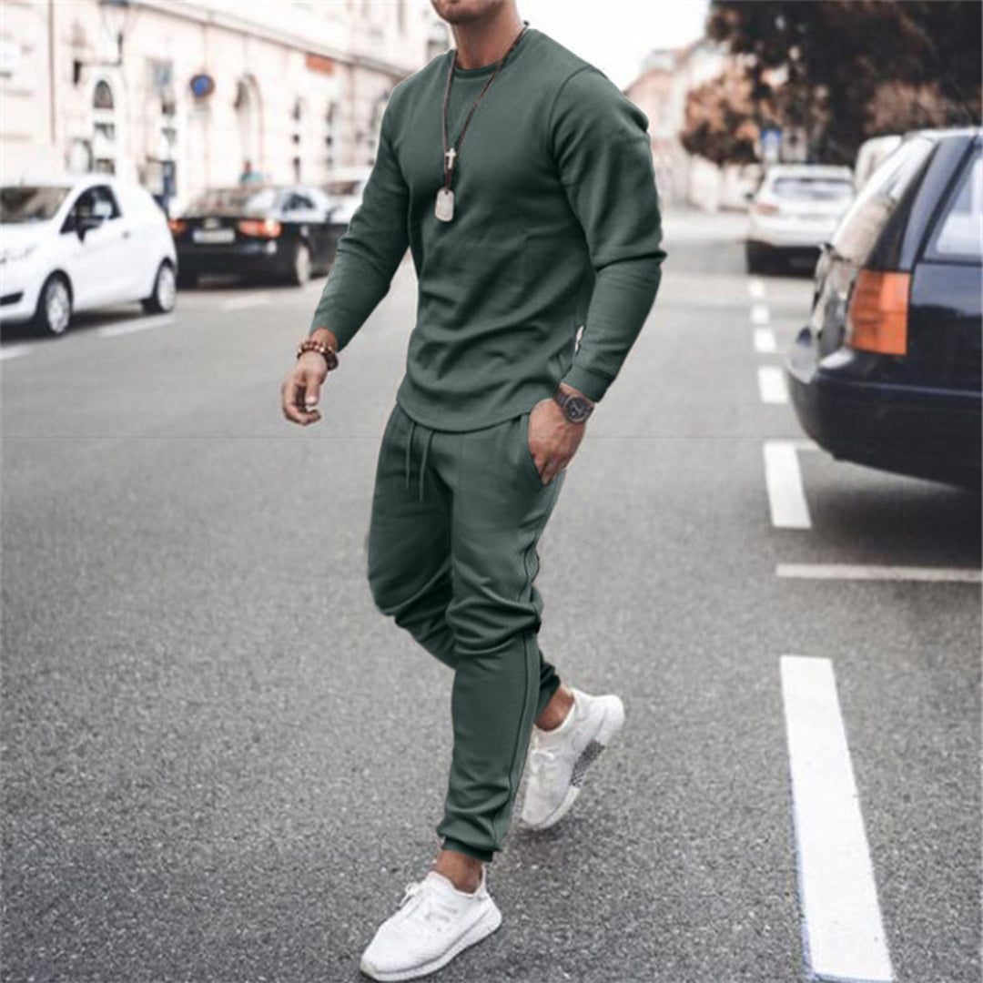 Stylish and Comfortable Sweater and Trousers Set for Men