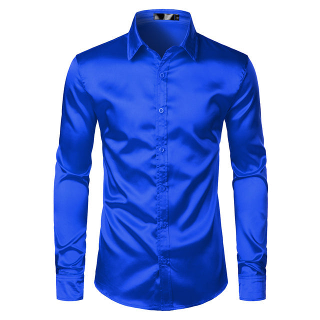 Elegant and Casual Long-Sleeve Shirt for Men
