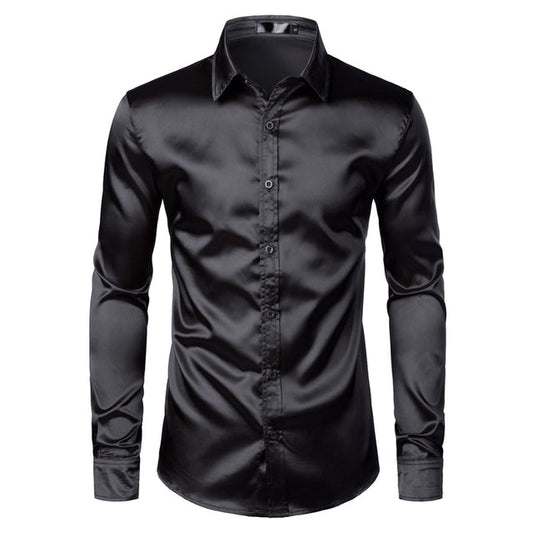 Elegant and Casual Long-Sleeve Shirt for Men