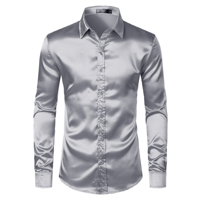 Elegant and Casual Long-Sleeve Shirt for Men
