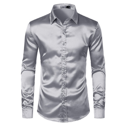 Elegant and Casual Long-Sleeve Shirt for Men