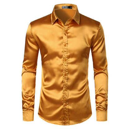 Elegant and Casual Long-Sleeve Shirt for Men
