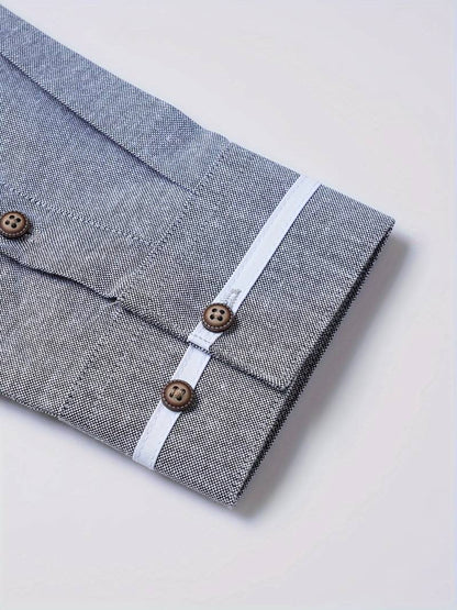 Ronan - Long-Sleeve Collar Shirt for Men
