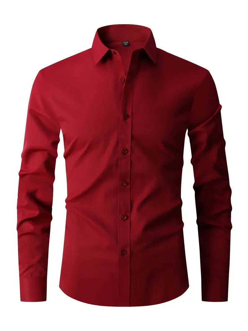 Casual and Semi-Formal Long Sleeve Shirt for Men