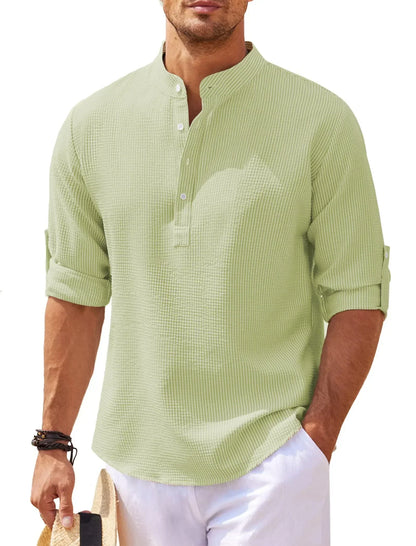 Stylish and Casual Long-Sleeve Shirt for Men