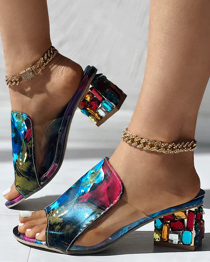 Elegant High Heel Sandals for Women
