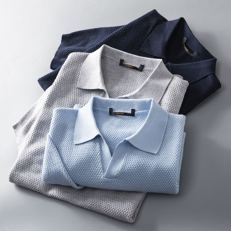 Knit Polo Shirt for Comfortable Style for Men | Aris