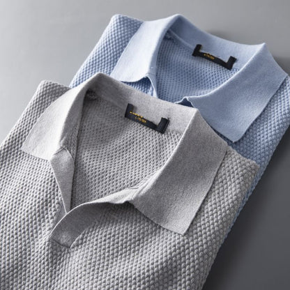 Knit Polo Shirt for Comfortable Style for Men | Aris